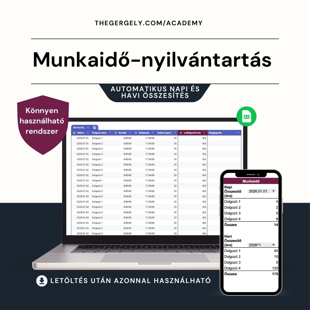 Plantilla de registro de horas de trabajo